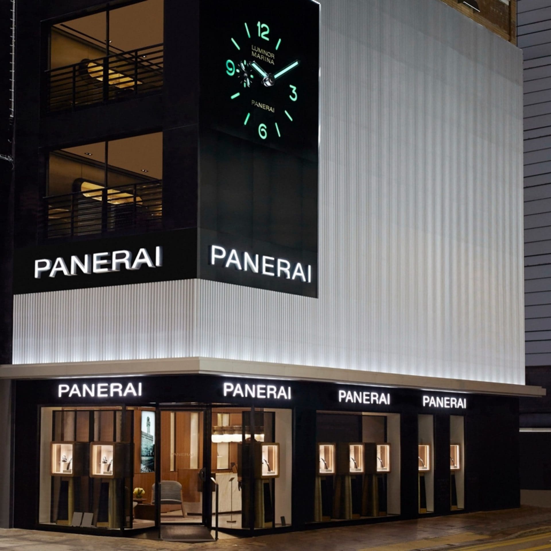 沛納海香港廣東道專門店重新開業