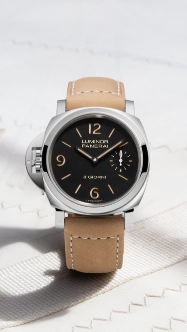 PANERAI Luminor 木製置時計 Luminor Destro PAM01655 | US Panerai Official Website