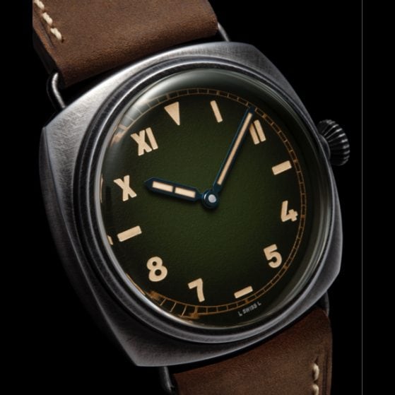 Bracelet Vintage Pour Montre Panerai - Cinturino En Cuir Ou Caoutchouc - Occasion