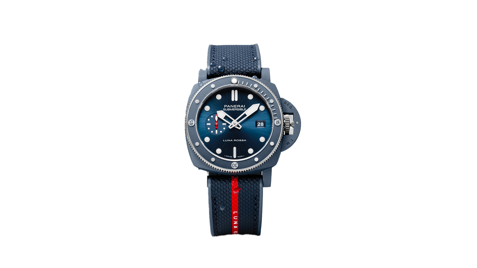 Panerai Submersible GMT Luna Rossa Titanio