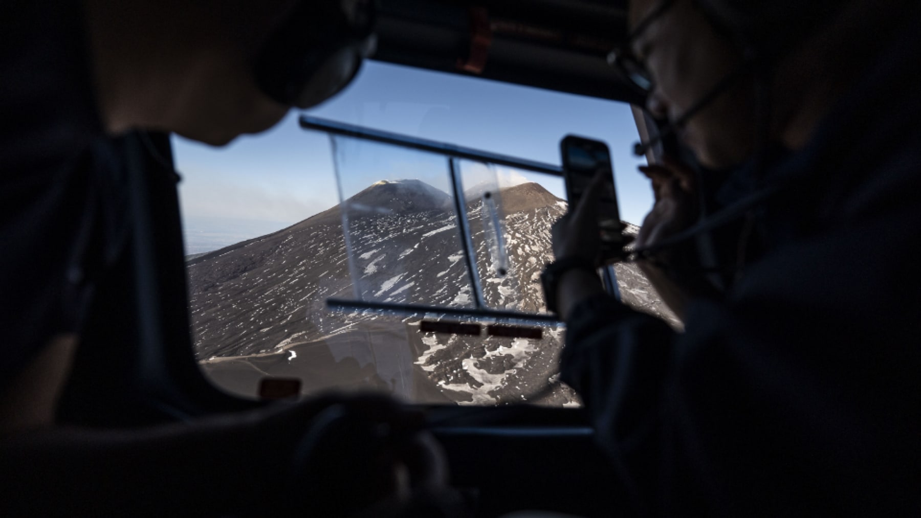 Helicopter Ride over Mount Etna