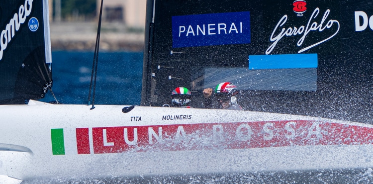 Panerai and Luna Rossa celebrate triumphant start at Cagliari Preliminary Regatta