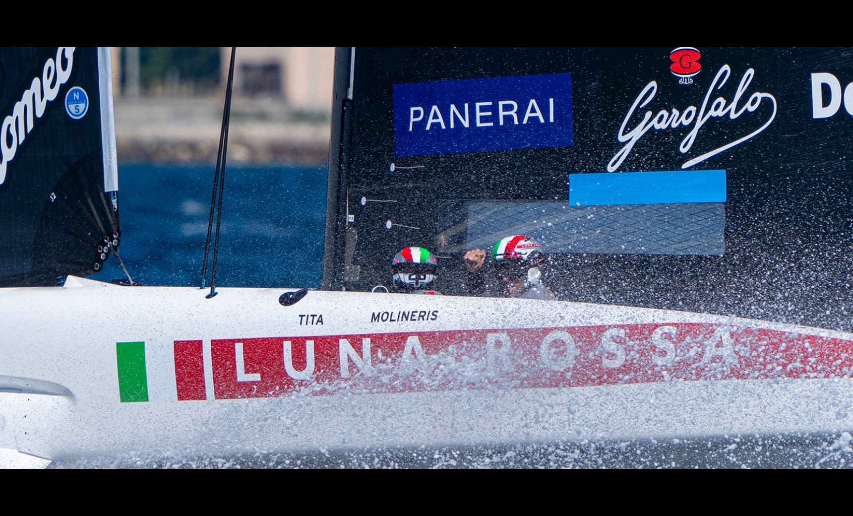 Panerai et Luna Rossa célèbrent un début triomphant à la régate préliminaire de Cagliari