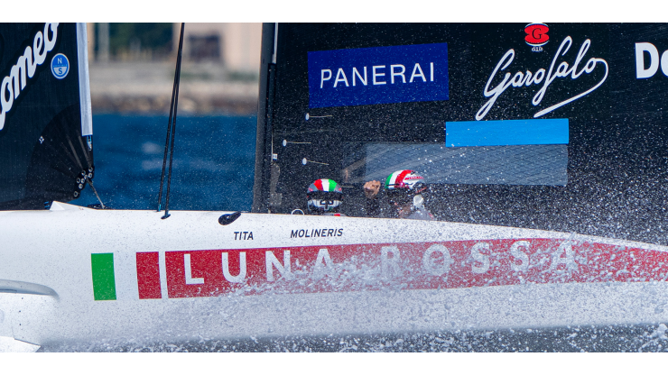 Panerai and Luna Rossa celebrate triumphant start at Cagliari Preliminary Regatta