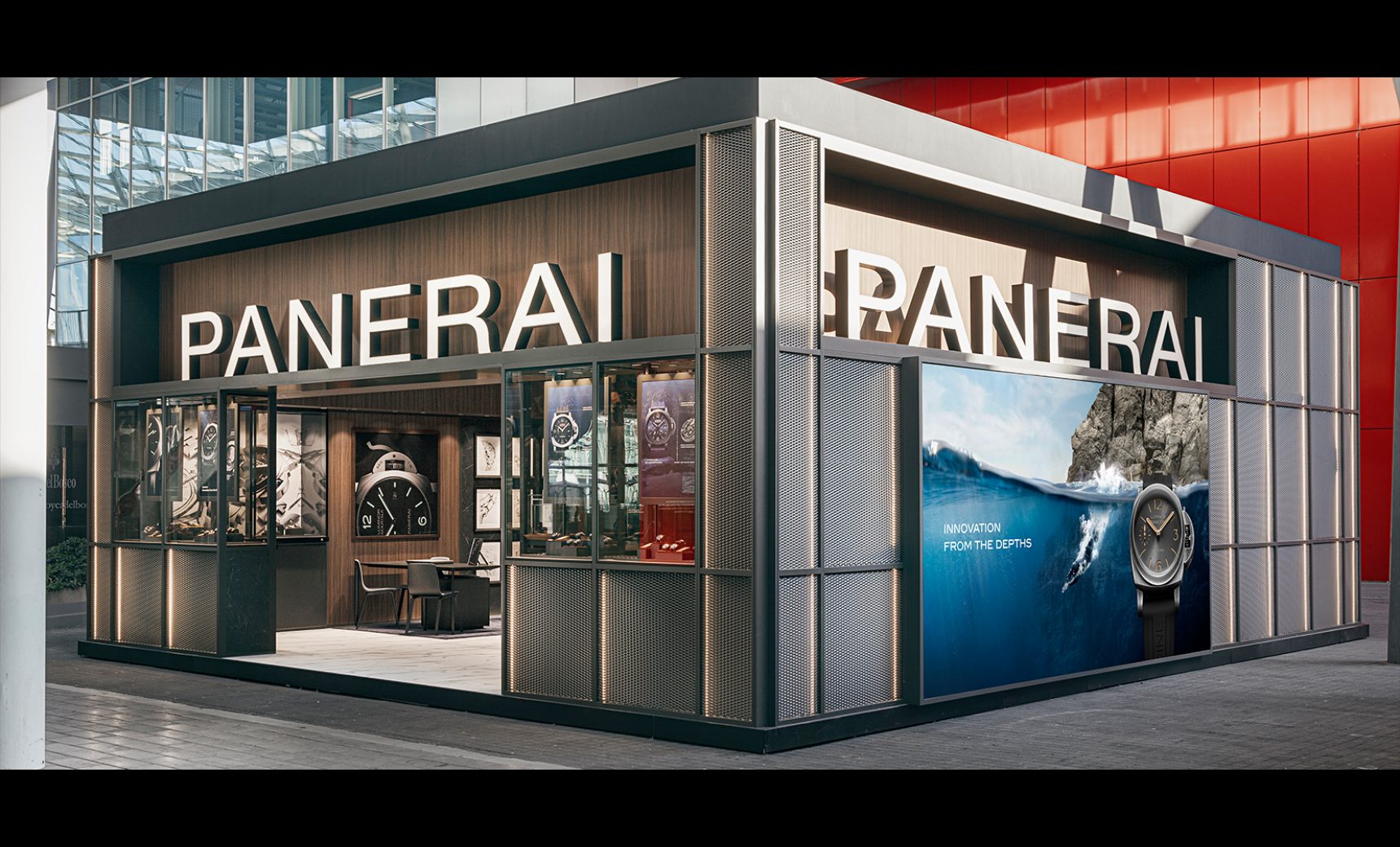 Panerai returned as the Official Timekeeper of the Salone del Mobile.Milano for the fourth consecutive year
