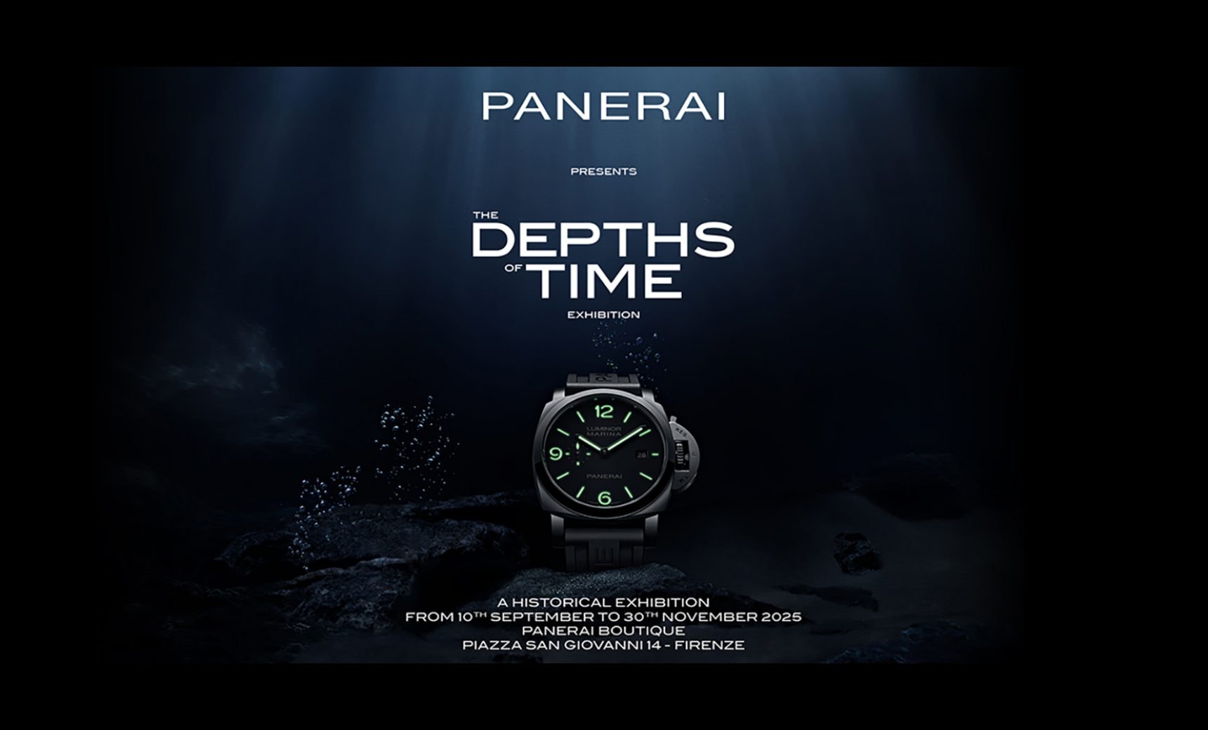  Panerai presents “The Depths of Time”