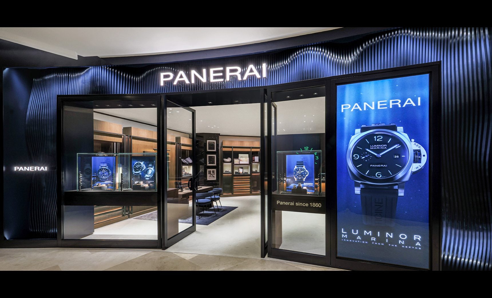 Panerai presents a new boutique concept at ION Orchard in the presence of Korean Friend of the Brand Ok Taec-yeon