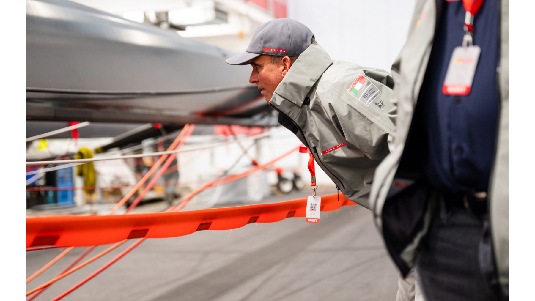 Luna rossa boat detail