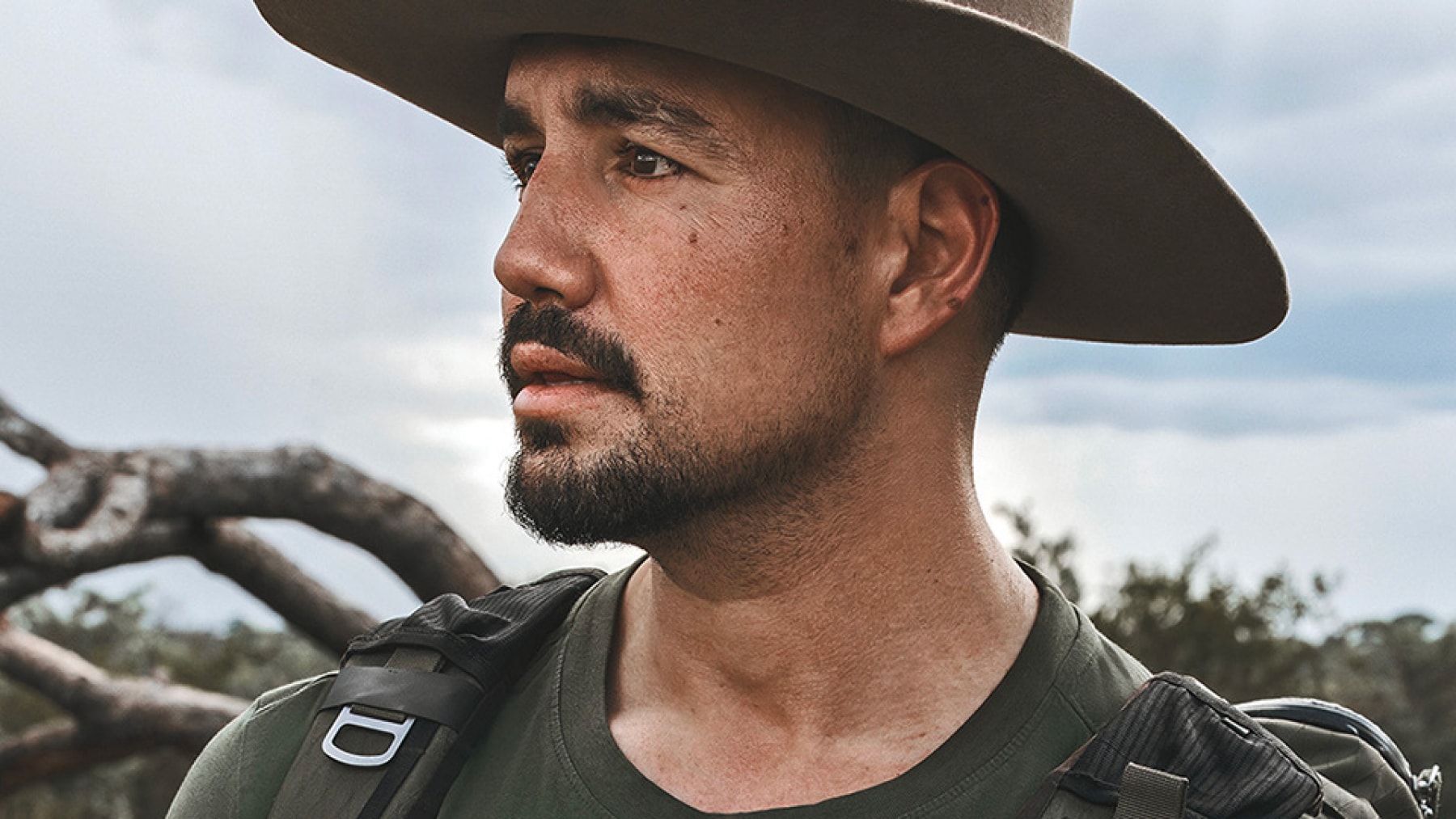 Marlon du Toit with a cowboy hat