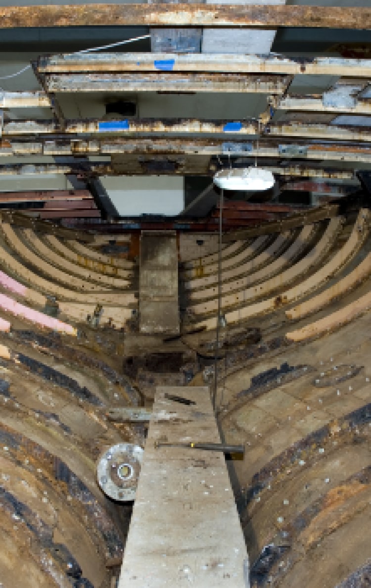 Eilean號帆船的修復