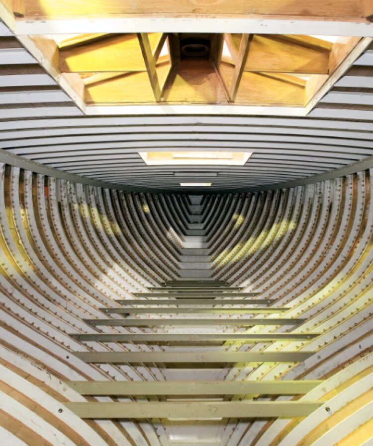 Eilean號帆船的修復