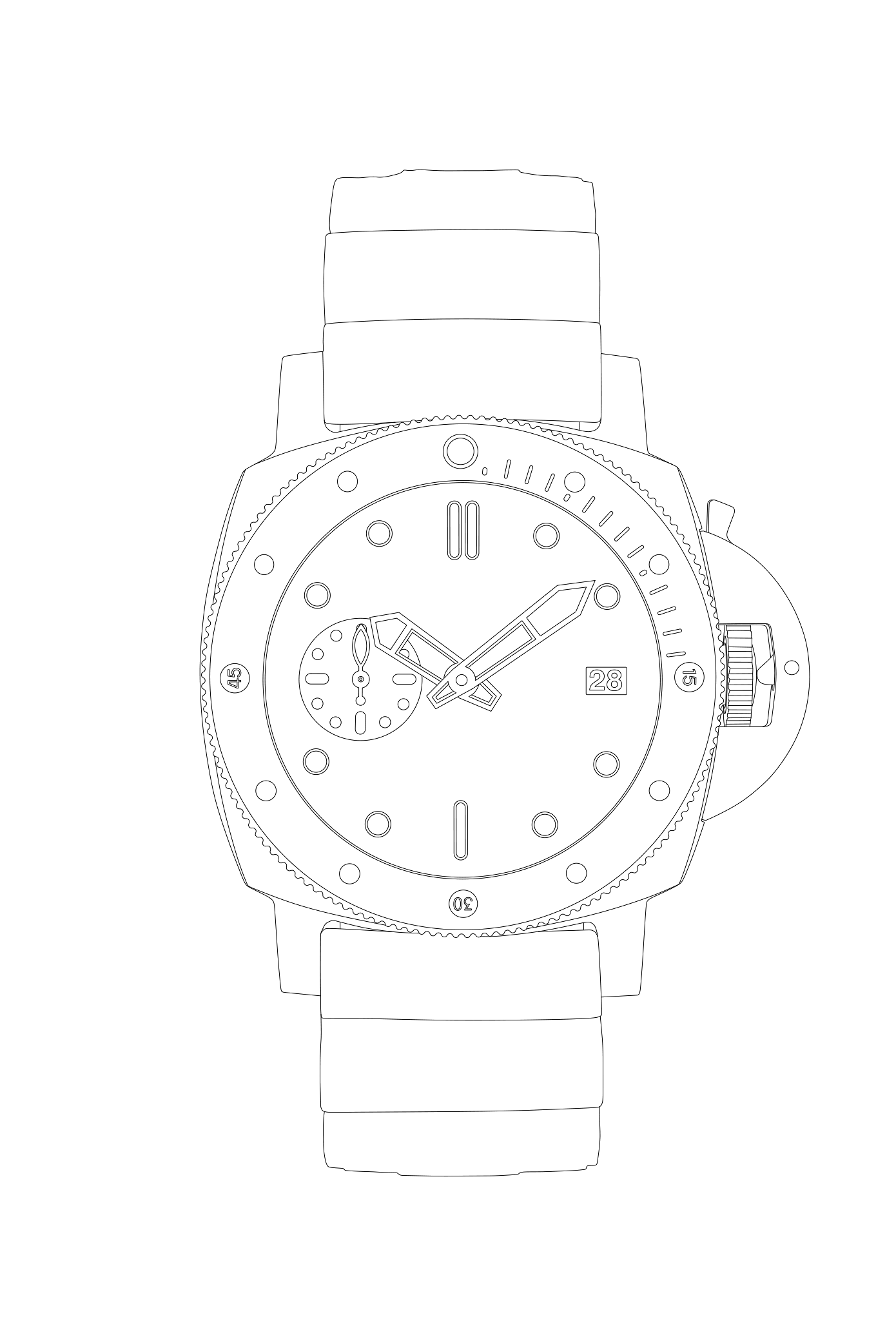 Panerai Submersible Carbotech™ PAM 2231 42mm Automatic | US Panerai