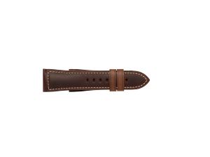 PANERAI レザーストラップ ダークブラウン　美品 Panerai ストラップ カーフ ダークブラウン 27/22 | JP パネライ公式