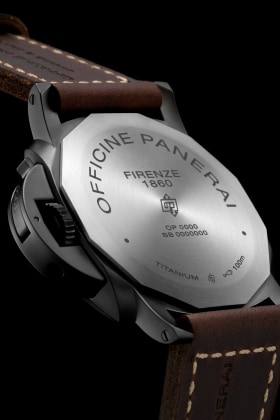 PANERAI Luminor 1950 3 Days Titanio DLC PAM00617 Detail 