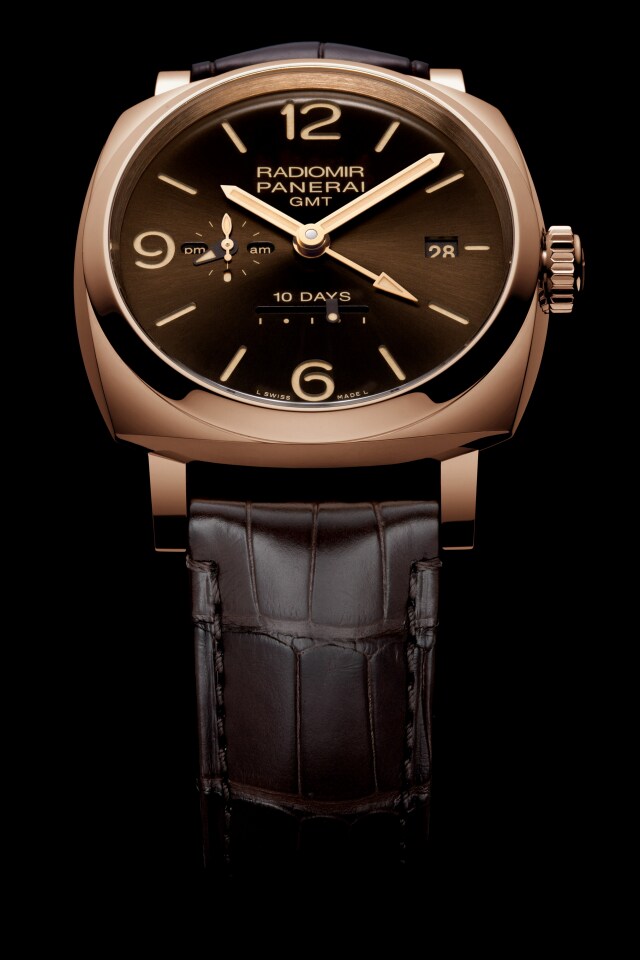 PANERAI Radiomir 1940 10 Days GMT Automatic Oro Rosso PAM00624 Detail 