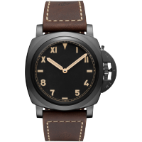PANERAI Luminor 1950 3 Days Titanio DLC PAM00629 Front view