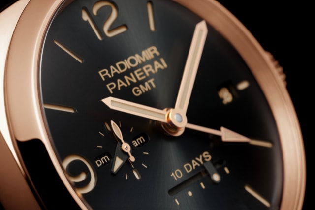 PANERAI Radiomir 1940 10 Days GMT Automatic Oro Rosso PAM00625 Detail 