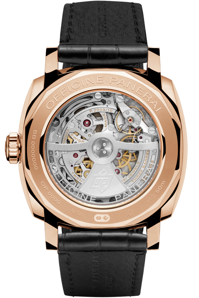 PANERAI Radiomir 1940 10 Days GMT Automatic Oro Rosso PAM00625 Detail 