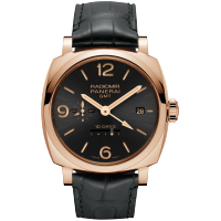PANERAI Radiomir 1940 10 Days GMT Automatic Oro Rosso PAM00625 Front view