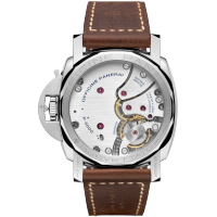 PANERAI Luminor 1950 3 Days Acciaio PAM00663 Back view