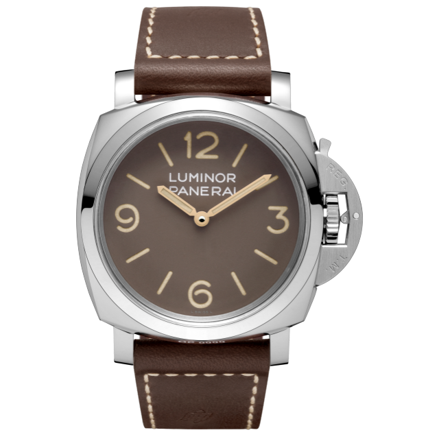 PANERAI Luminor 1950 3 Days Acciaio PAM00663 Front view