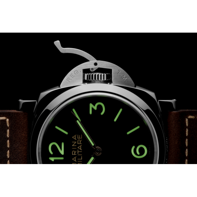 PANERAI Luminor 1950 Marina Militare 3 Days Acciaio PAM00673 Detail 1