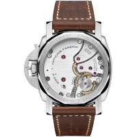 PANERAI Luminor 1950 Marina Militare 3 Days Acciaio PAM00673 Back view