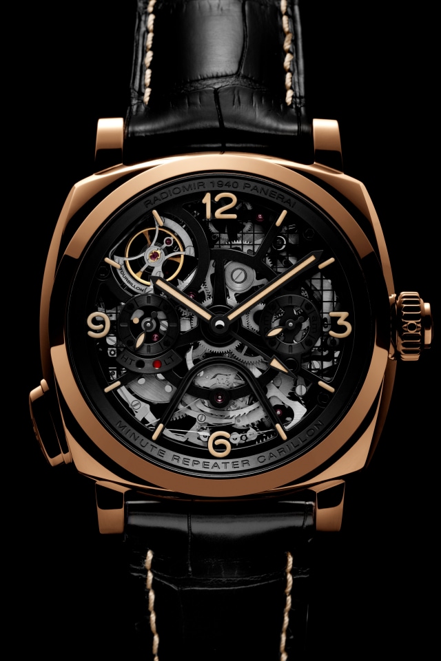 PANERAI Radiomir Minute Repeater Tourbillon PAM00600 Detail 