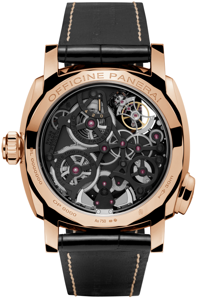 PANERAI Radiomir Minute Repeater Tourbillon PAM00600 Detail 