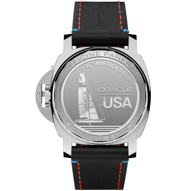 PANERAI Luminor Marina ORACLE TEAM USA 8 Days Acciaio PAM00724 Back view