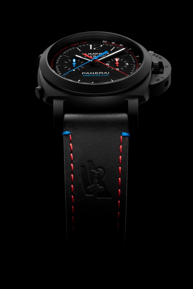 PANERAI Luminor 1950 ORACLE TEAM USA 3 Days Chrono Flyback Automatic Ceramica PAM00725 Detail 