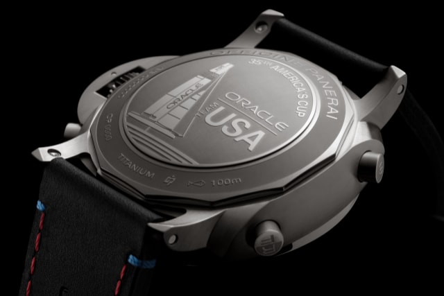 PANERAI Luminor 1950 Regatta ORACLE TEAM USA 3 Days Chrono Flyback Automatic Titanio PAM00726 Detail 
