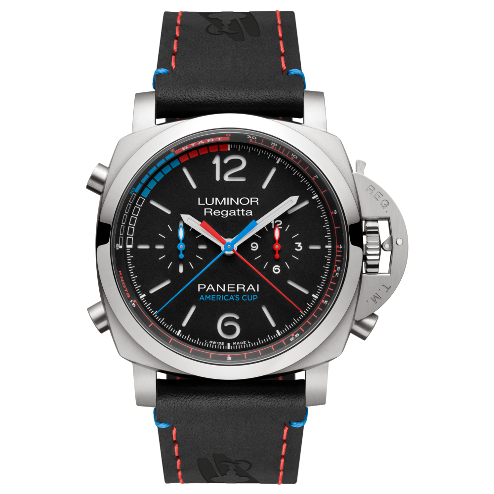 PANERAI Luminor 1950 Regatta ORACLE TEAM USA 3 Days Chrono Flyback Automatic Titanio PAM00726 day view
