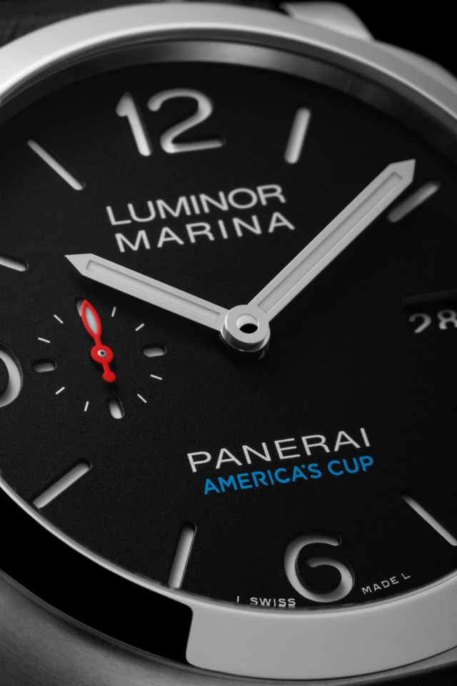 PANERAI Luminor Marina 1950 America’s Cup 3 Days Automatic Acciaio PAM00727 Detail 