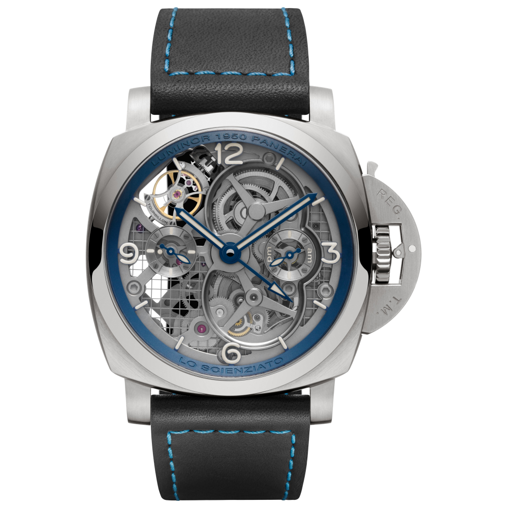 PANERAI Luminor Tourbillon GMT PAM00767 day view