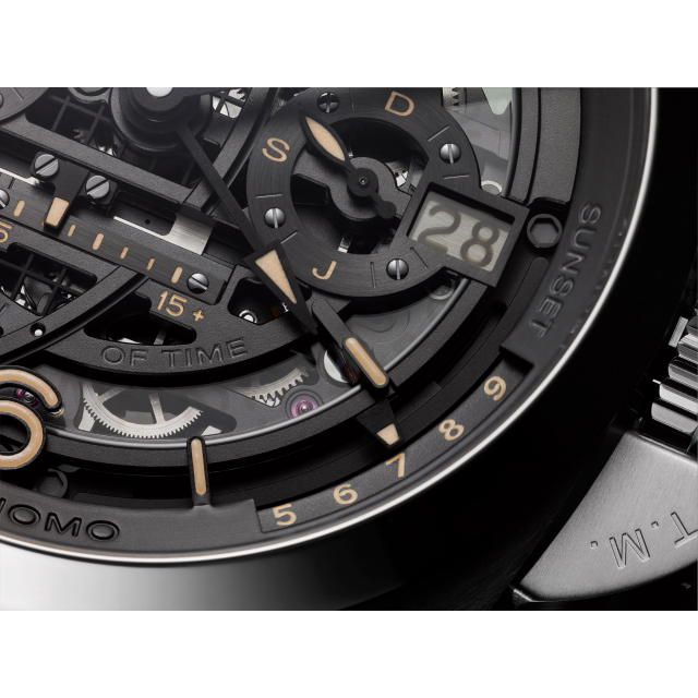 PANERAI Luminor Tourbillon Moon Phases Equation of Time GMT – L’Astronomo PAM00920 Detail 2