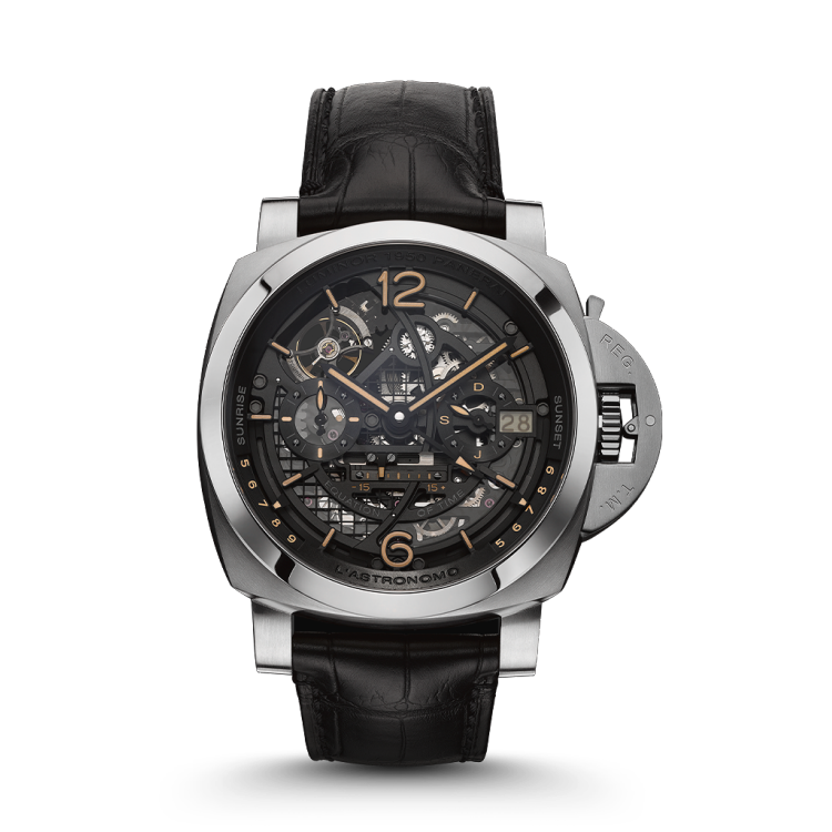 PANERAI Luminor Tourbillon Moon Phases Equation of Time GMT - L’Astronomo PAM00920