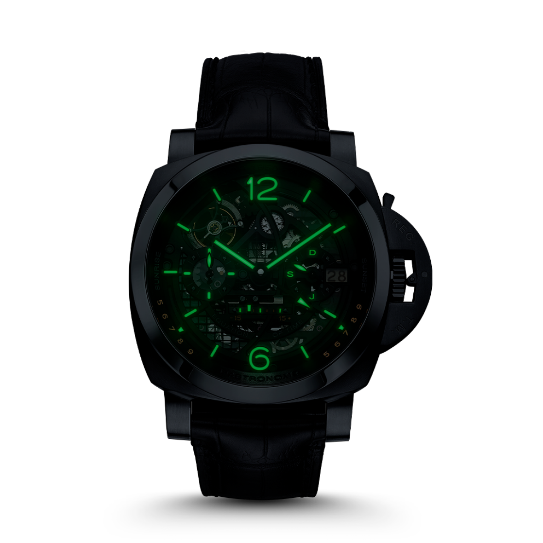 PANERAI Luminor Tourbillon Moon Phases Equation of Time GMT - L’Astronomo PNPAM00920