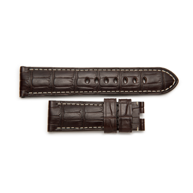 Panerai Strap Alligator Espresso 24 / 22 MM Standard WW Panerai