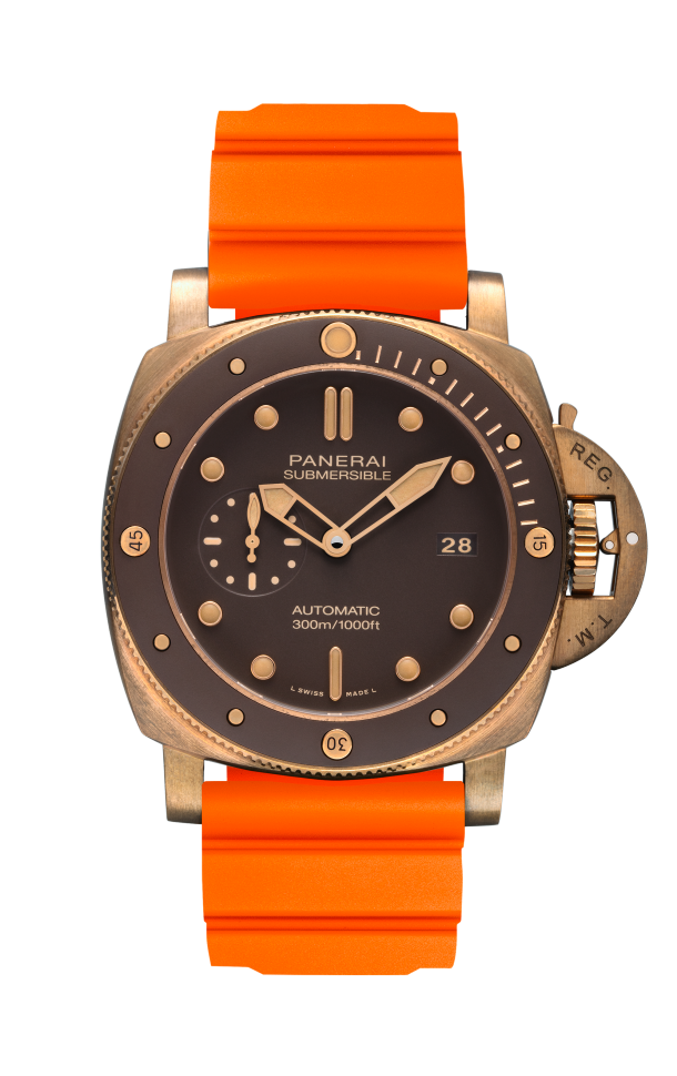 orange panerai strap