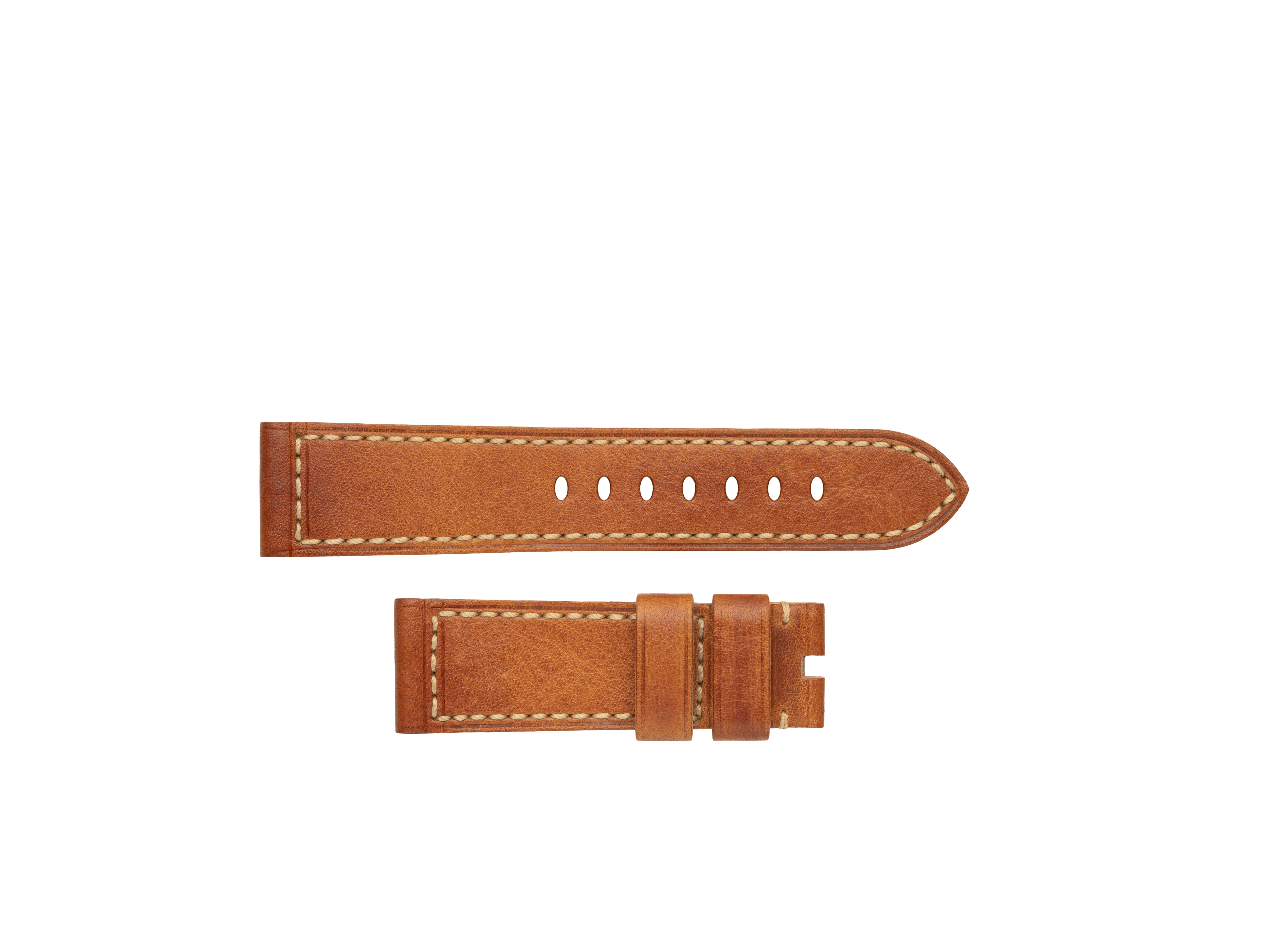 【未使用品】PANERAI パネライ純正ストラップカウッチュー／オレンジ 未使用品】PANERAI パネライ純正ストラップカウッチュー／オレンジ