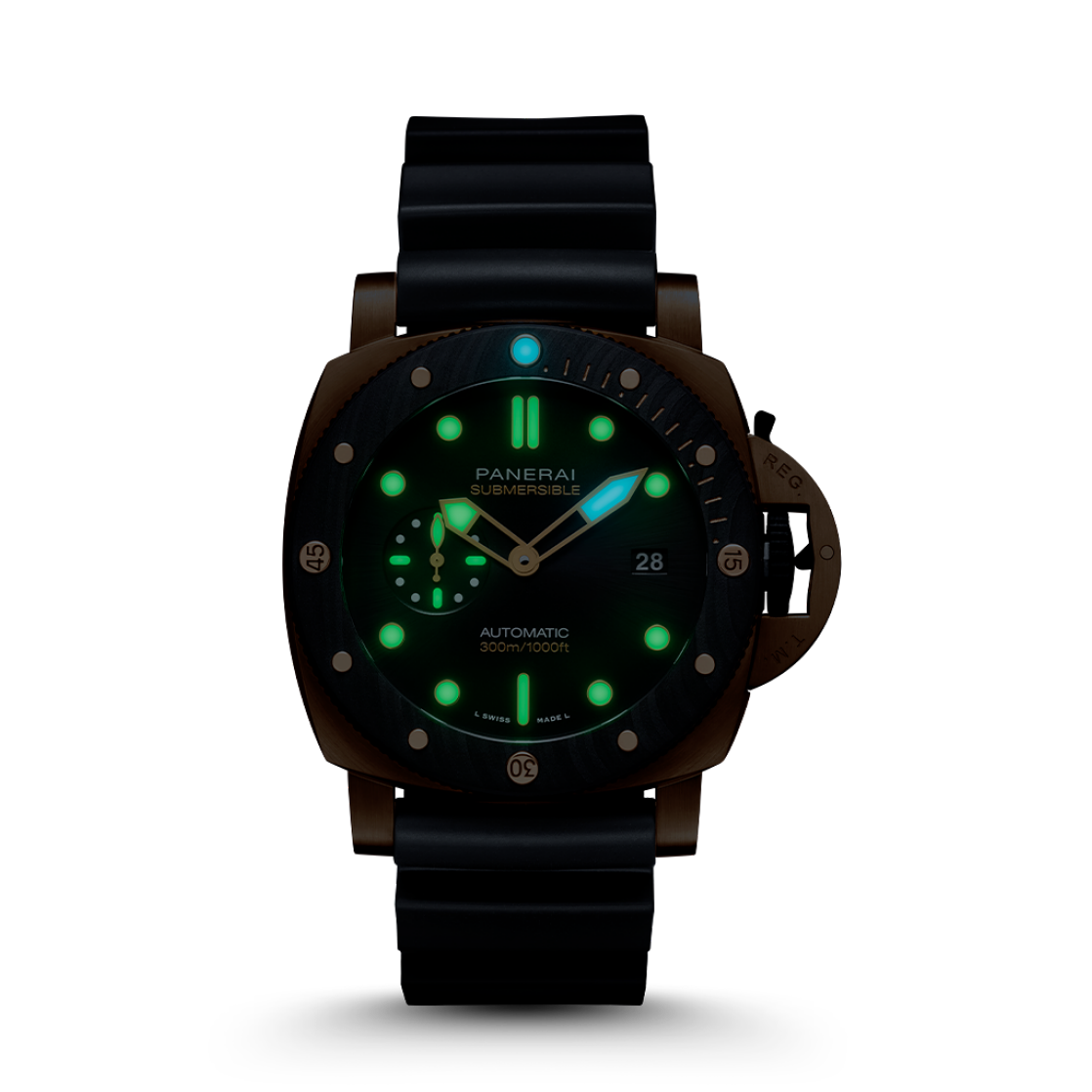 PANERAI サブマーシブル クアランタクアトロ ゴールドテック™ OroCarbo PAM02070