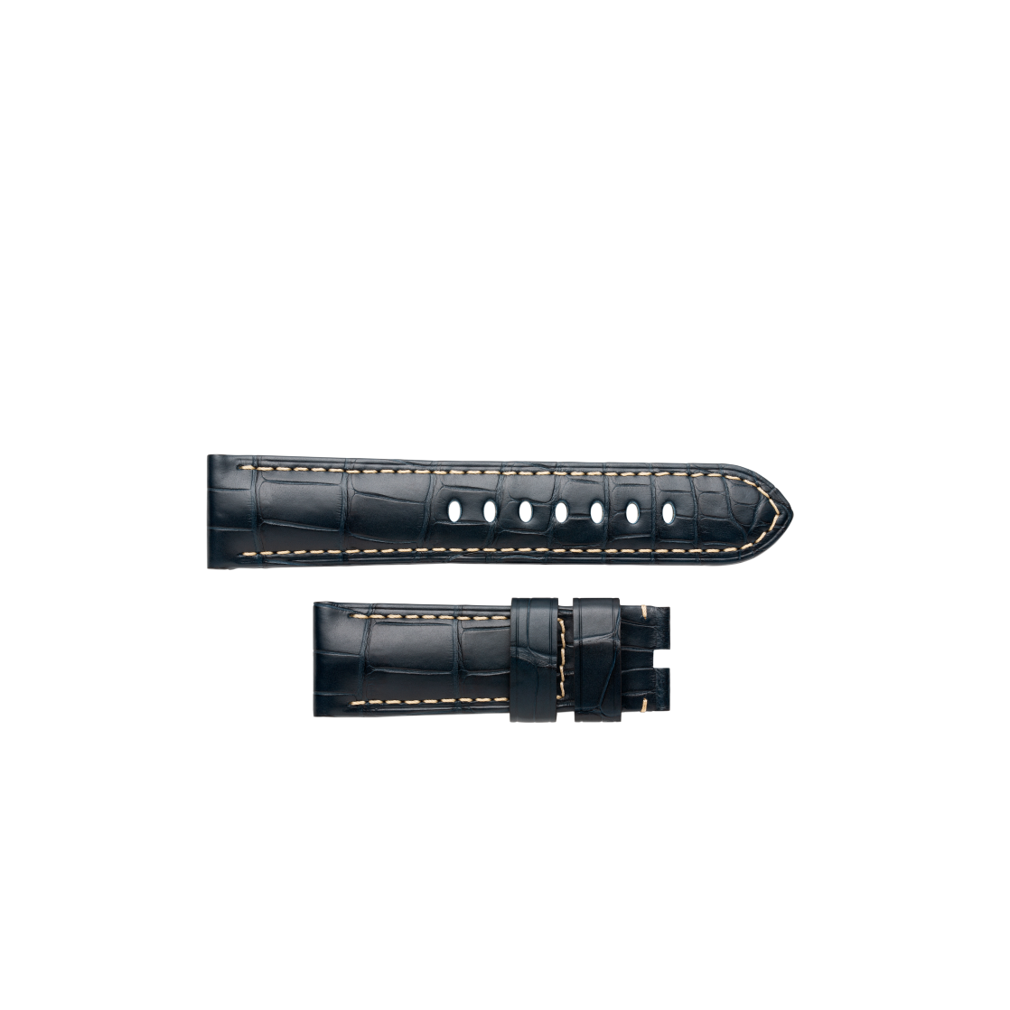 PANERAI Bracelets Alligator Bleu Foncè MXE04K54