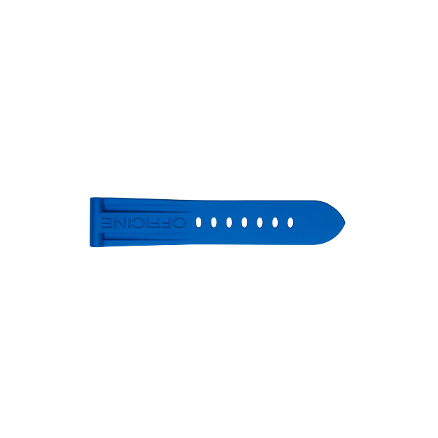 PANERAI Bracelets Caoutchouc Bleu Clair MXE0JLP6 Case attachment