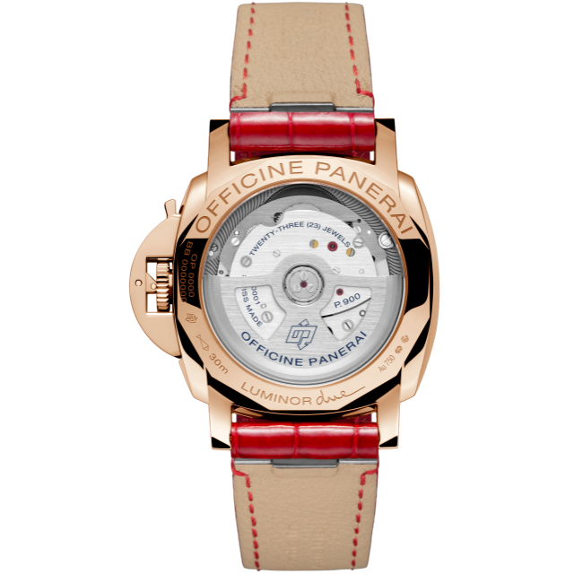 PANERAI Luminor Due Goldtech™ Madreperla PAM01280 Back view