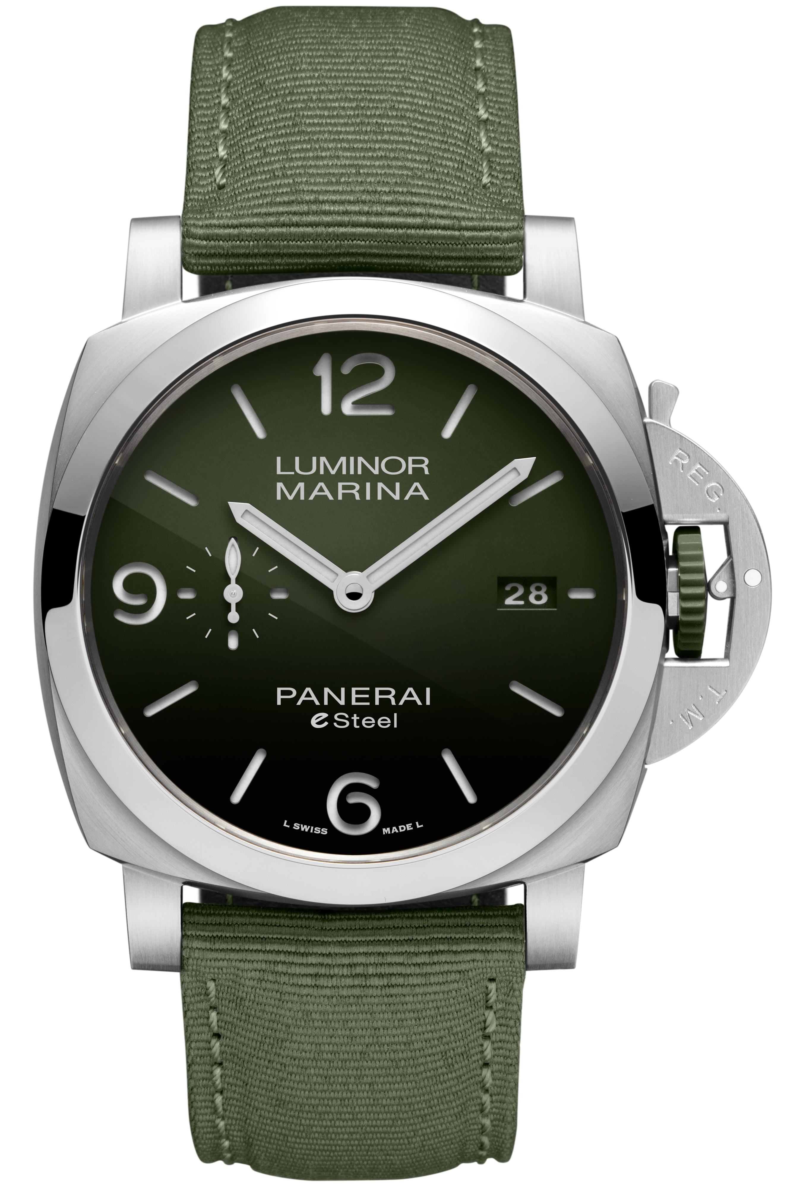 Panerai ルミノール マリーナ Verde Smeraldo PAM 1356 自動巻き ...