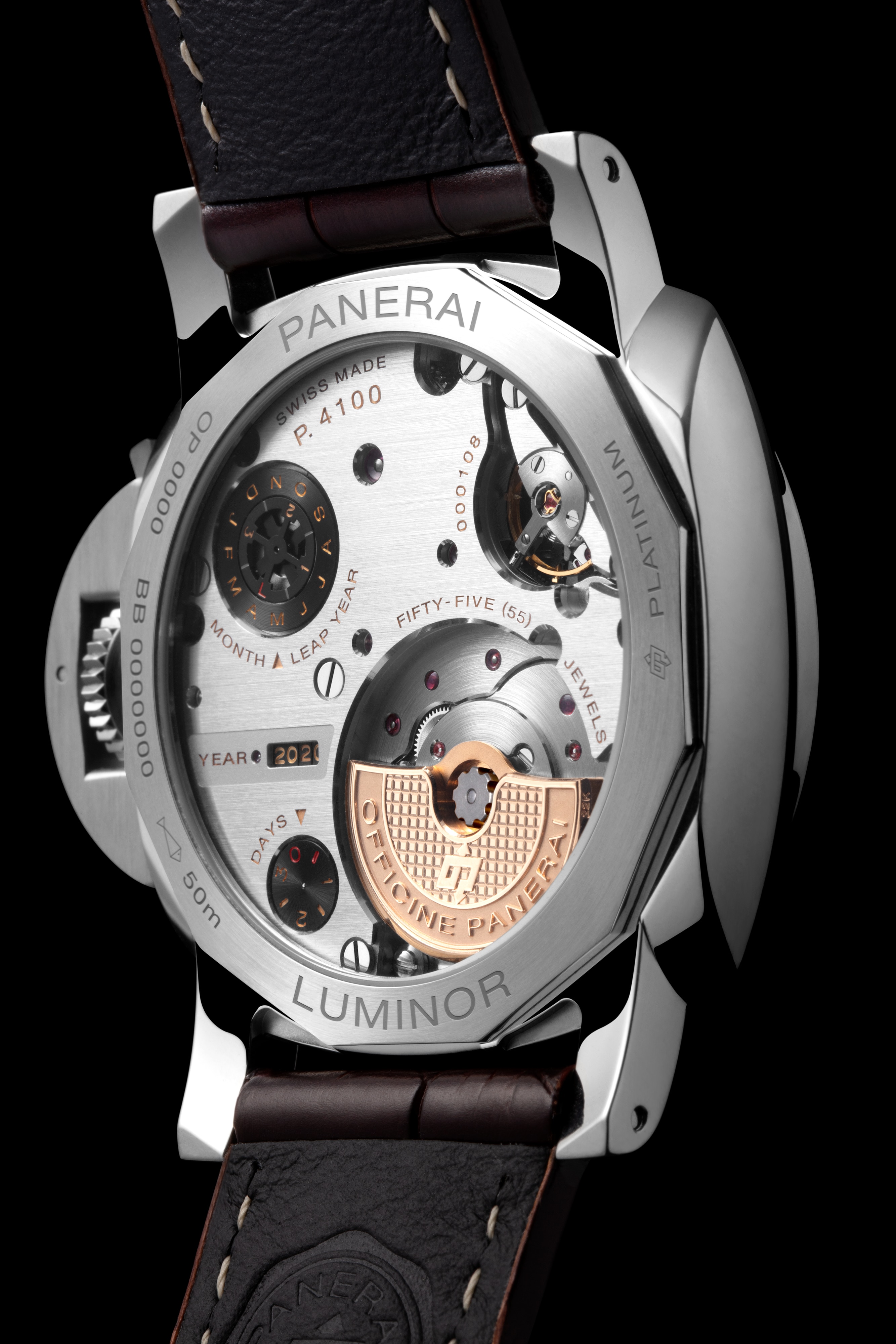 Panerai Luminor Perpetual Calendar GMT Platinumtech™ PAM 715 44mm