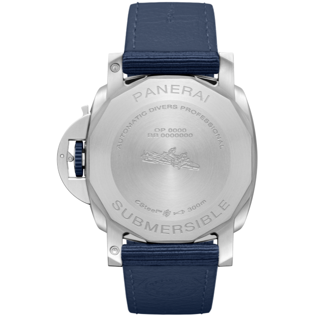 PANERAI Submersible QuarantaQuattro Blu Profondo PAM01289 Back view