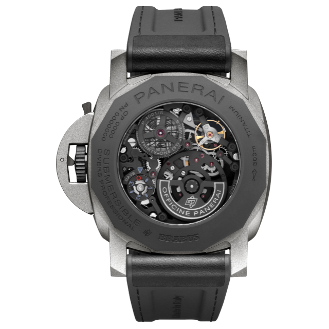 PANERAI Submersible S Brabus Blue Shadow Edition PAM01241 Back view