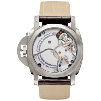 PANERAI Luminor 1950 Tourbillon GMT Titanio PAM00306 Back view